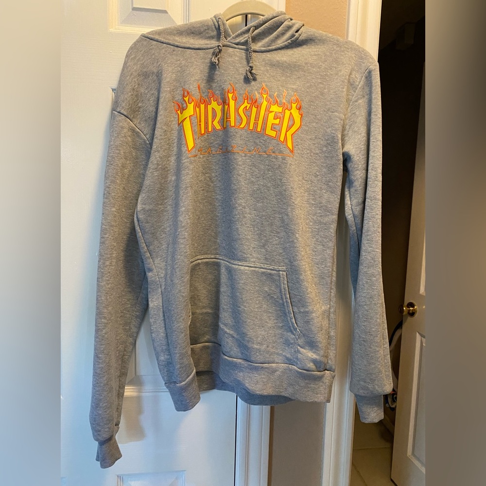 Grey hoodie
